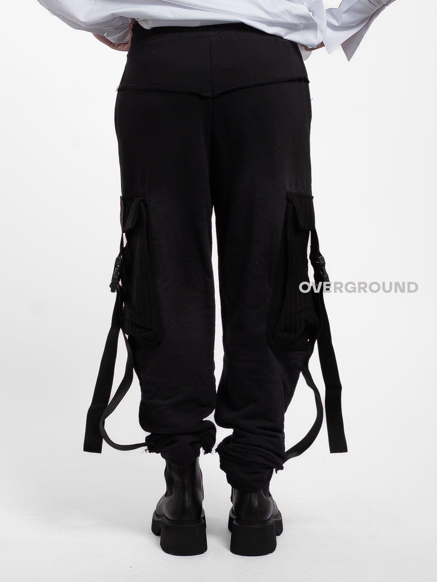 PANTALONE OVER CON GANCI LATERALI - OVERGROUND STORE 