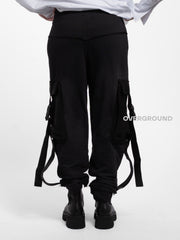 PANTALONE OVER CON GANCI LATERALI - OVERGROUND STORE 