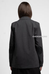 GIACCA ASIMMETRICA CON PIZZO - OVERGROUND STORE 