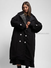 TRENCH OVER CON ABBOTTONATURA DOPPIO PETTO - OVERGROUND STORE 