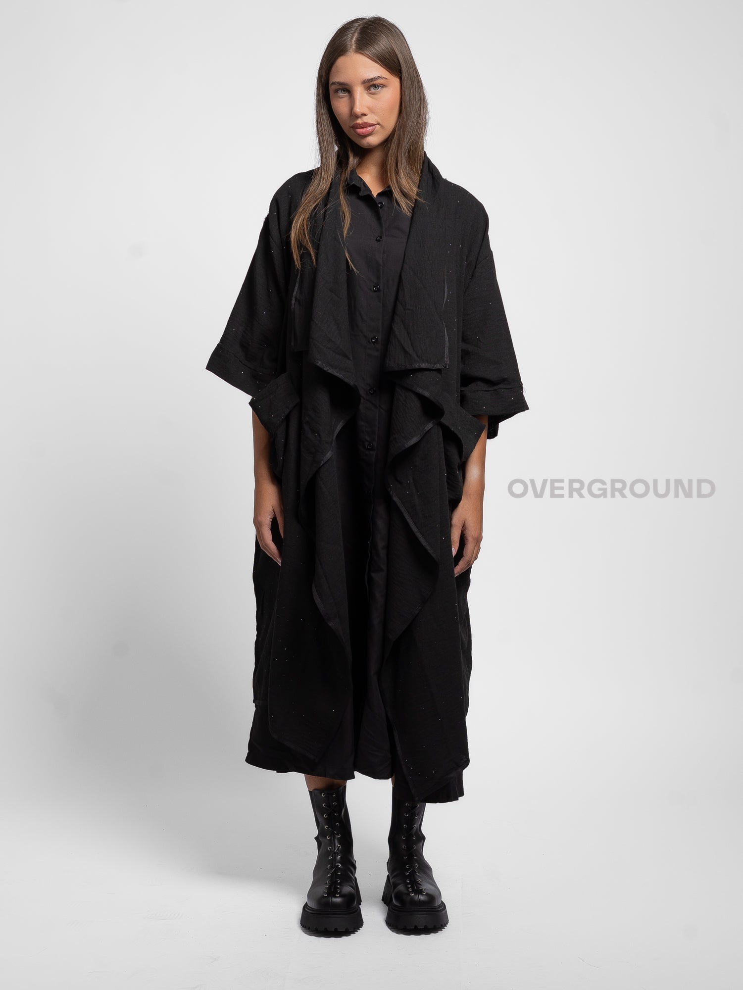SPOLVERINO OVER CON TESSUTO PUNTI LUCE - OVERGROUND STORE 