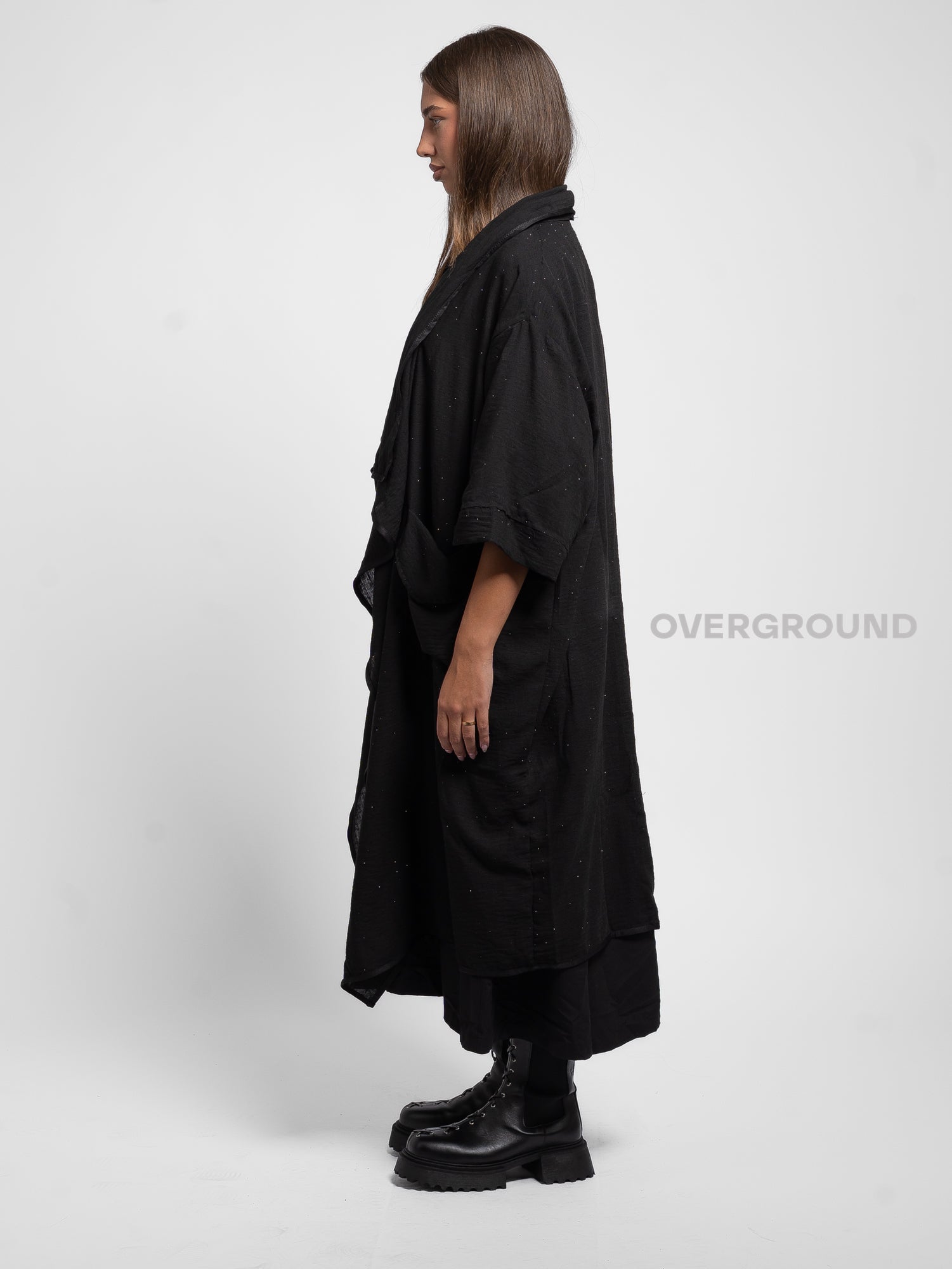 SPOLVERINO OVER CON TESSUTO PUNTI LUCE - OVERGROUND STORE 