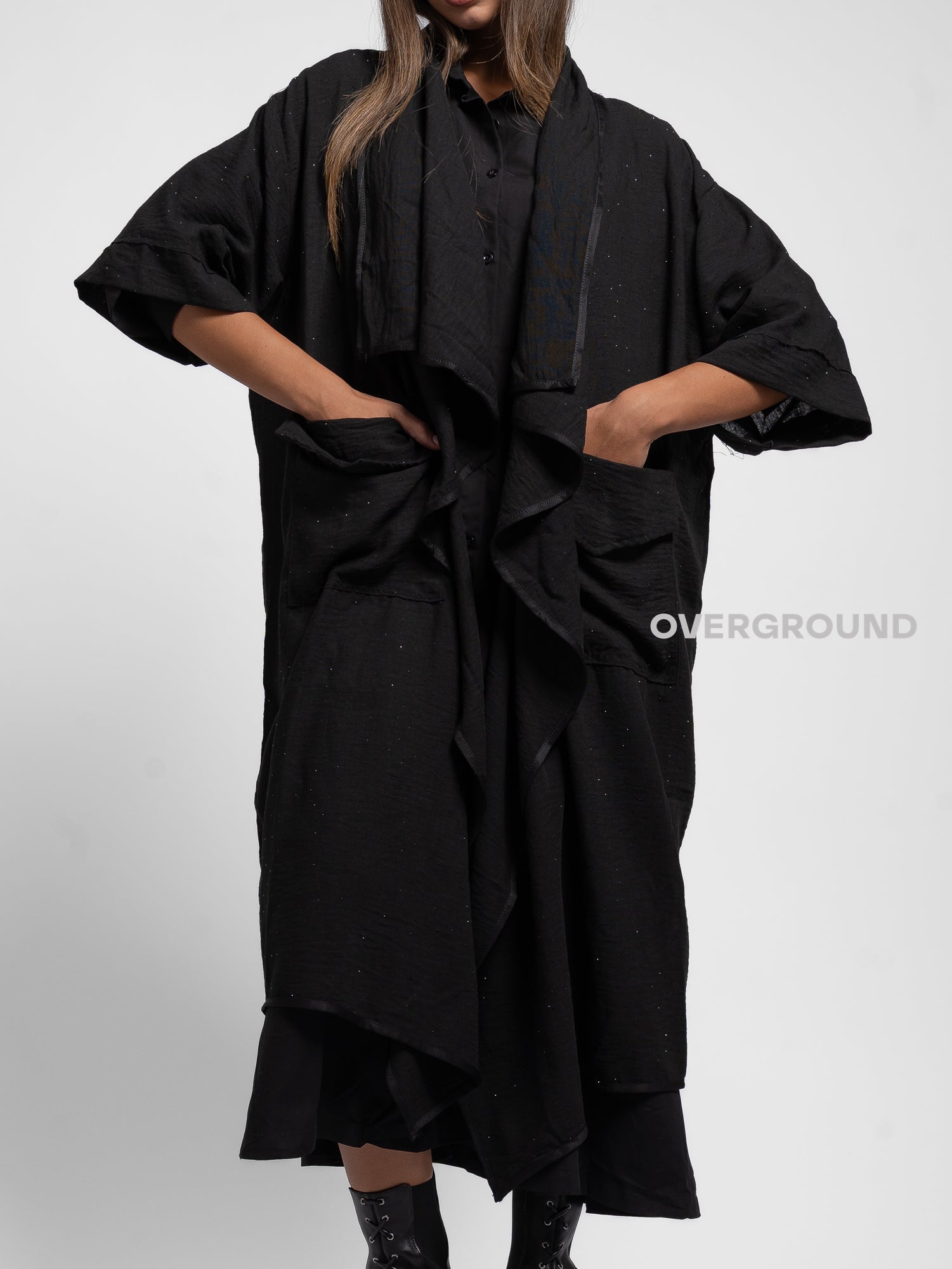 SPOLVERINO OVER CON TESSUTO PUNTI LUCE - OVERGROUND STORE 