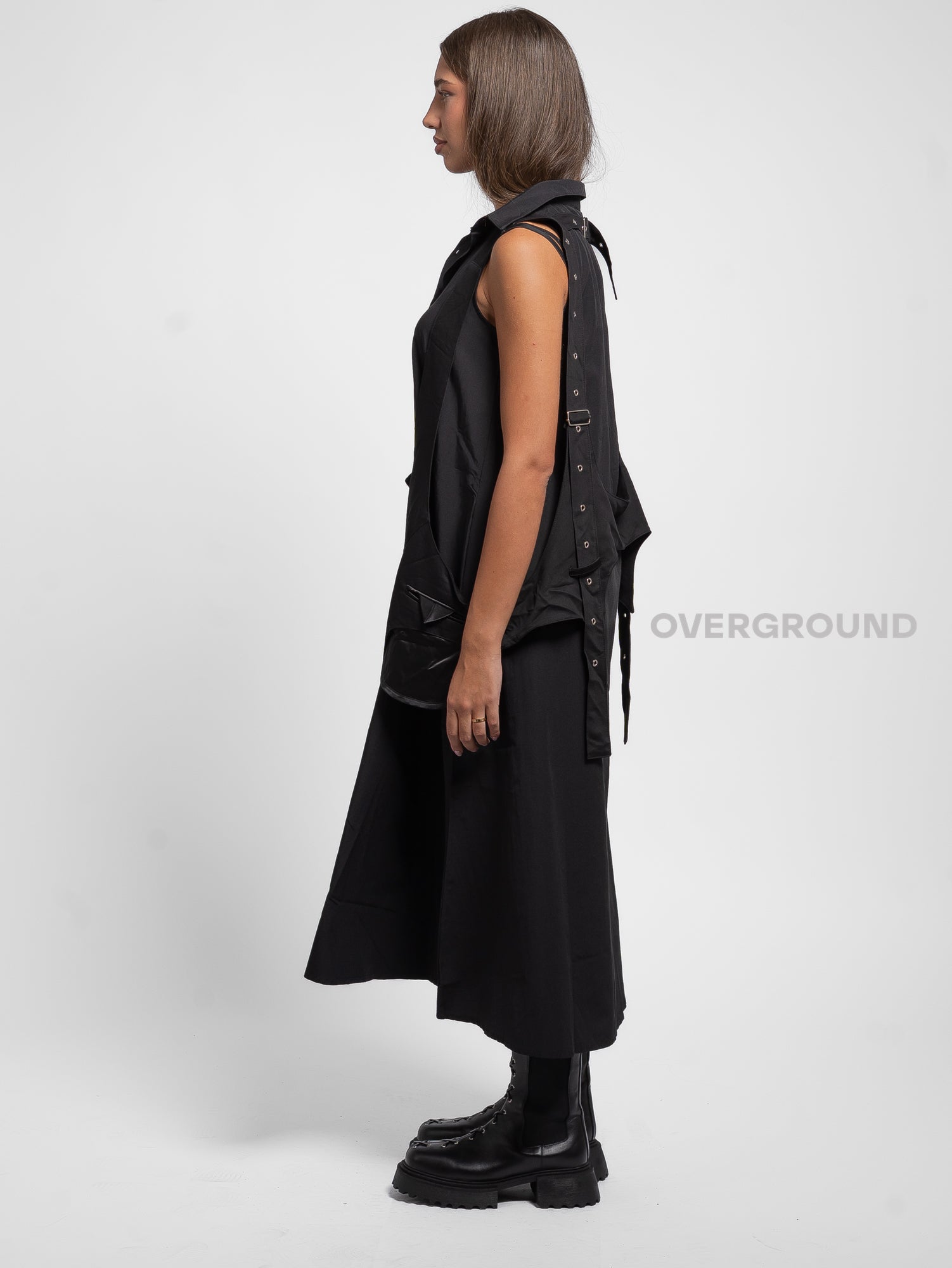 CAMICIA LUNGA SMANICATA CON GILET - OVERGROUND STORE 