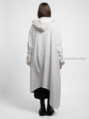 TRENCH FELPA LUNGA CON CERNIERA ASIMMETRICA - OVERGROUND STORE 
