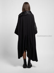 ABITO LUNGO OVER CON COLLO CON BALZA - OVERGROUND STORE 