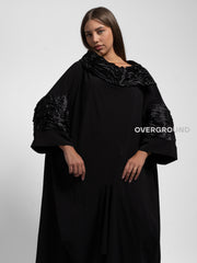ABITO LUNGO OVER CON COLLO CON BALZA - OVERGROUND STORE 