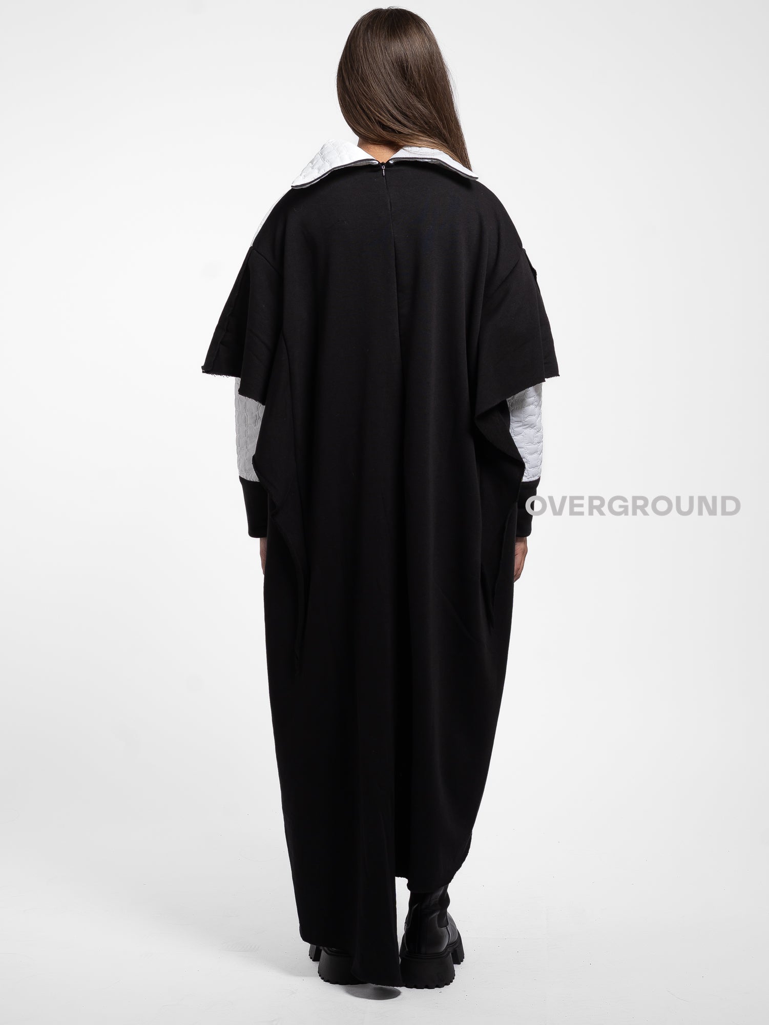 FELPA ASIMMETRICA OVER DOPPIO TESSUTO - OVERGROUND STORE 