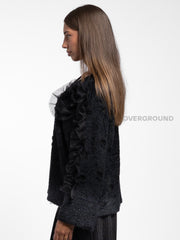 BLUSA OVER CON ROSA DAVANTI - OVERGROUND STORE 
