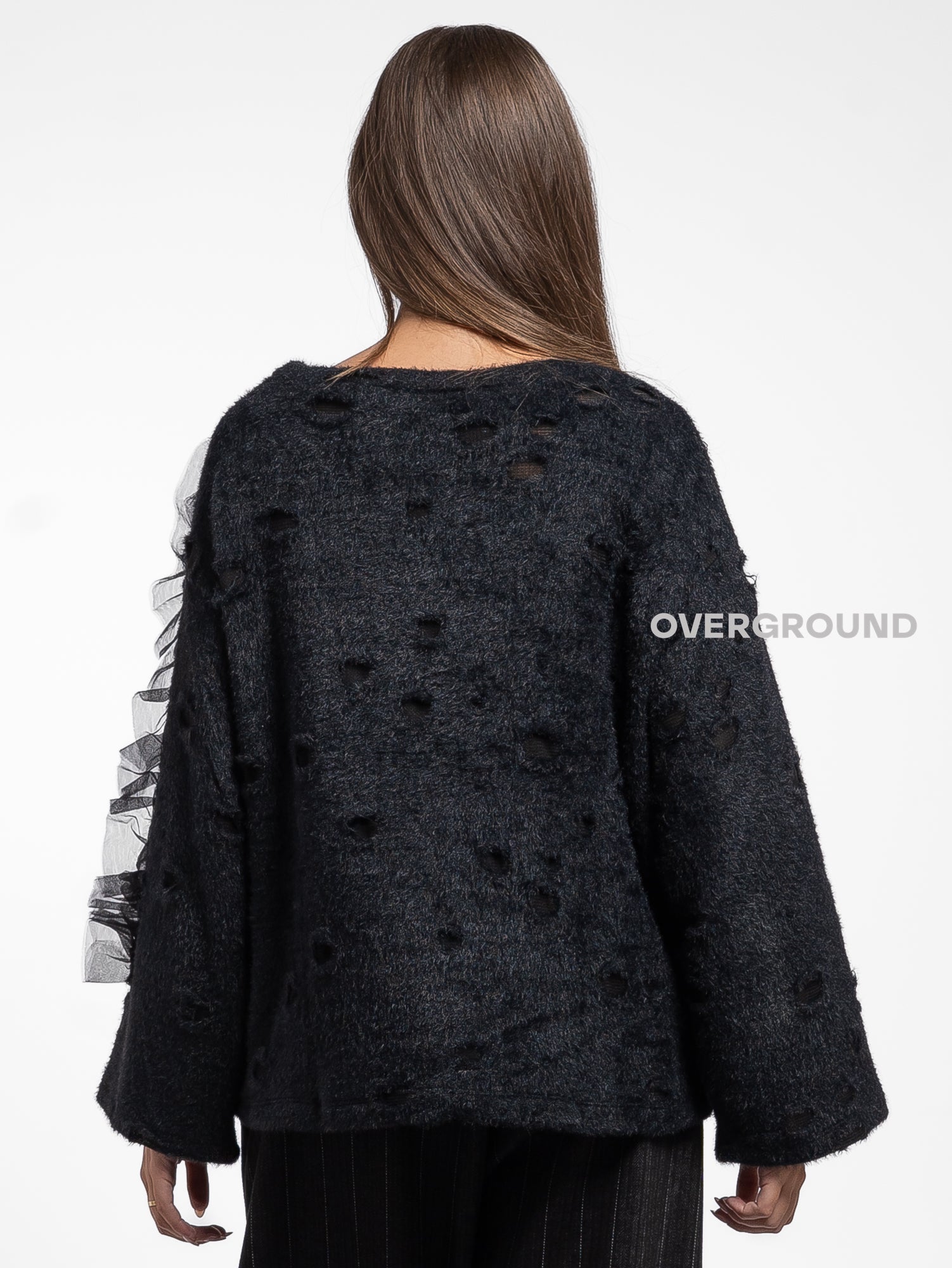 BLUSA OVER CON ROSA DAVANTI - OVERGROUND STORE 