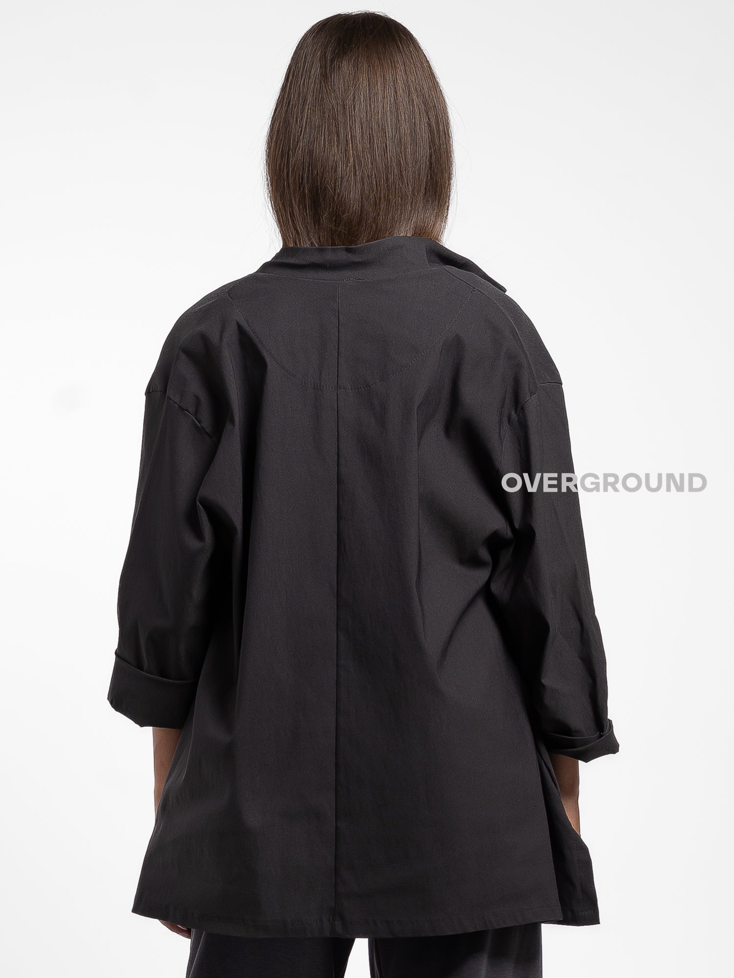 GIACCA LUNGA COLLO ALLA COREANA - OVERGROUND STORE 