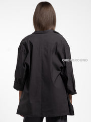 GIACCA LUNGA COLLO ALLA COREANA - OVERGROUND STORE 