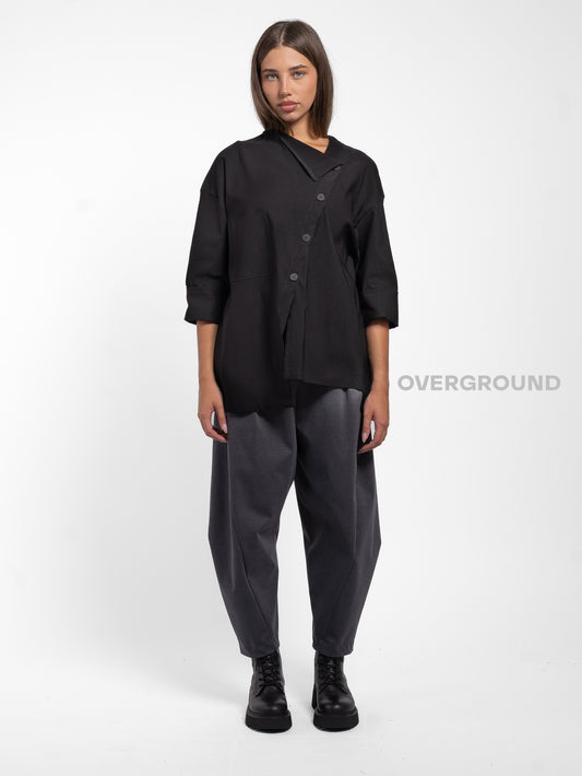 GIACCA CON ABBOTTONATURA TRASVERSALE - OVERGROUND STORE 