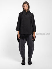 GIACCA SPOLVERINO ASIMMETRICA CON CERNIERA - OVERGROUND STORE 