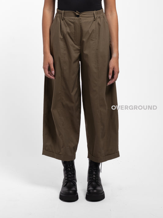 PANTALONE GAMBULE LARGO CON CINTURINO - OVERGROUND STORE 