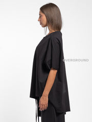 MAGLIA OVER ASIMMETRICA CON CUCITURA DAVANTI - OVERGROUND STORE 