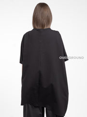 MAGLIA OVER ASIMMETRICA CON CUCITURA DAVANTI - OVERGROUND STORE 