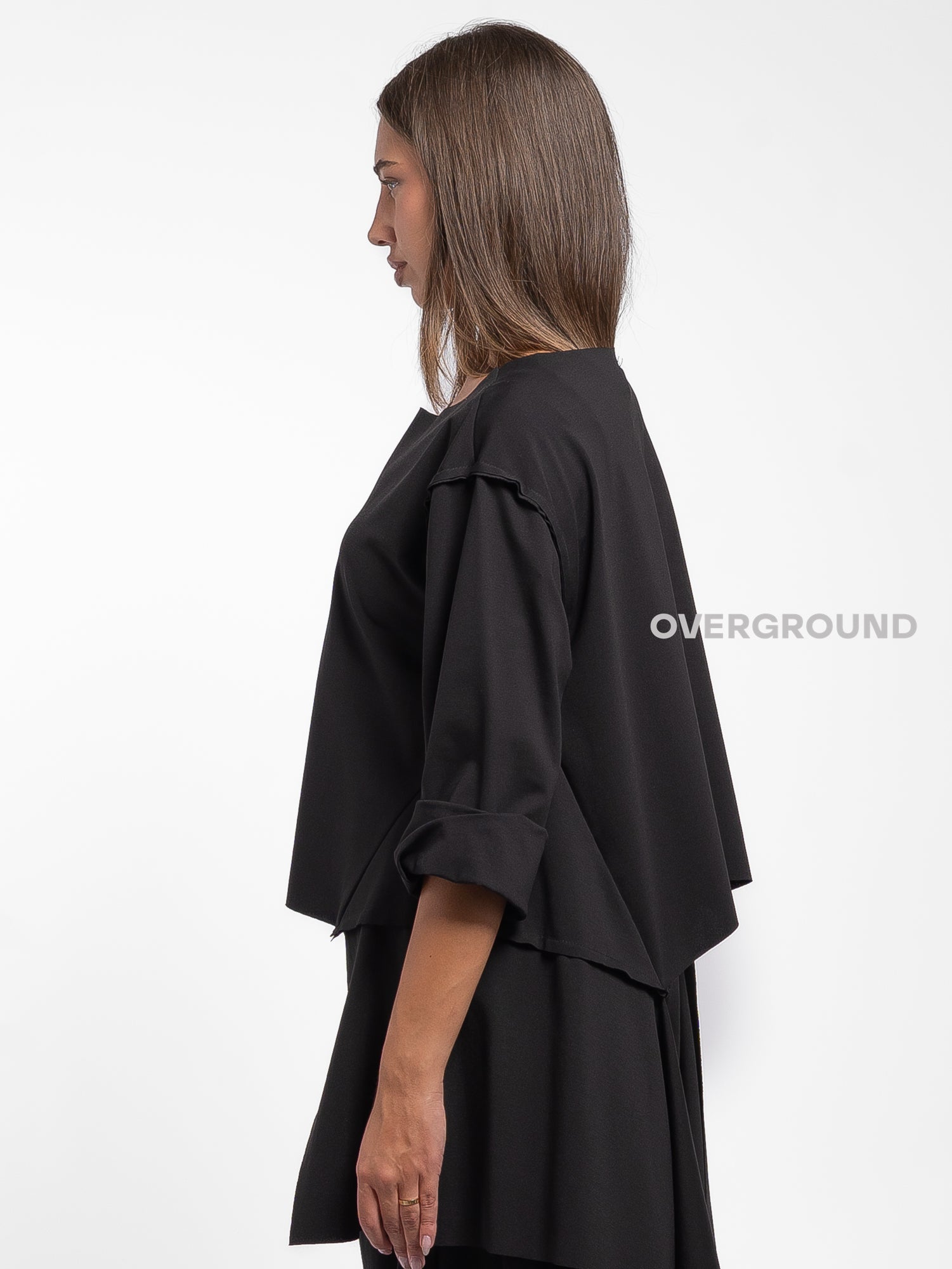 MAGLIA ASIMMETRICA CON PUNTE LATERALI - OVERGROUND STORE 