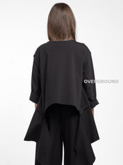 MAGLIA ASIMMETRICA CON PUNTE LATERALI - OVERGROUND STORE 