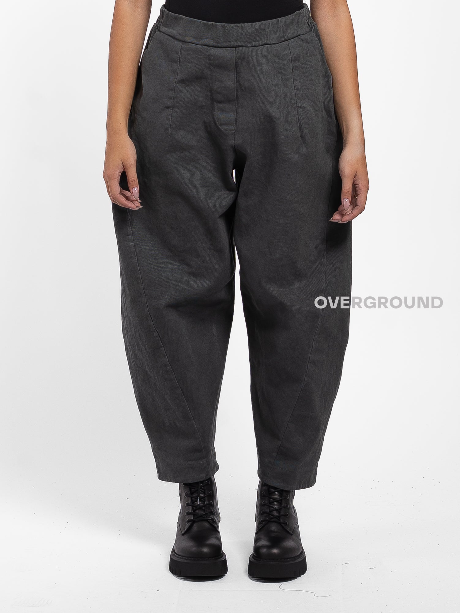 PANTALONE OVER CON CUCITURE DAVANTI - OVERGROUND STORE 