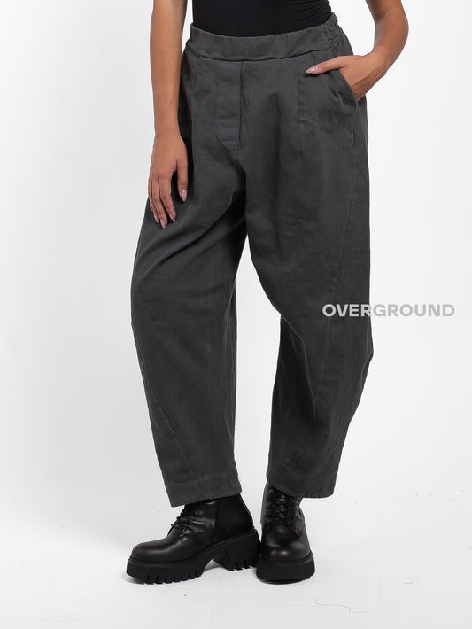 PANTALONE OVER CON CUCITURE DAVANTI - OVERGROUND STORE 