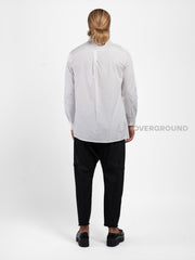 CAMICIA COLLO COREANA CON TASCHINO