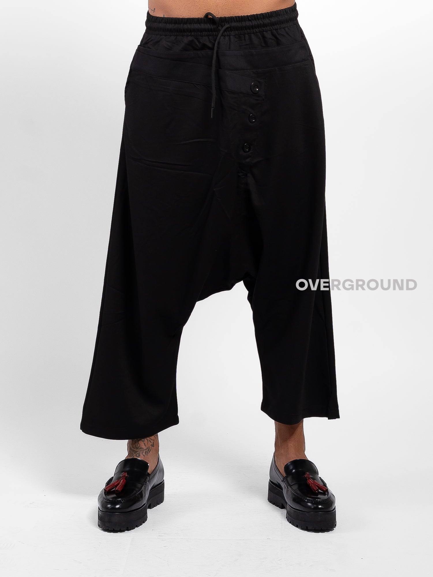 PANTALONE CAVALLO BASSO CON BOTTONI DAVANTI Z