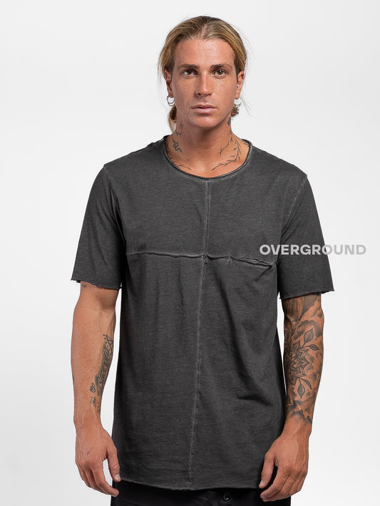 T-SHIRT CON TASCHE DAVANTI