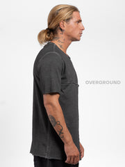 T-SHIRT CON TASCHE DAVANTI