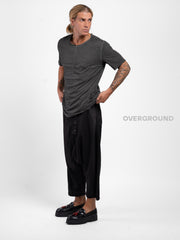 T-SHIRT CON TASCHE DAVANTI