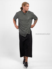 T-SHIRT CON TASCHINO DAVANTI E CUCITURA