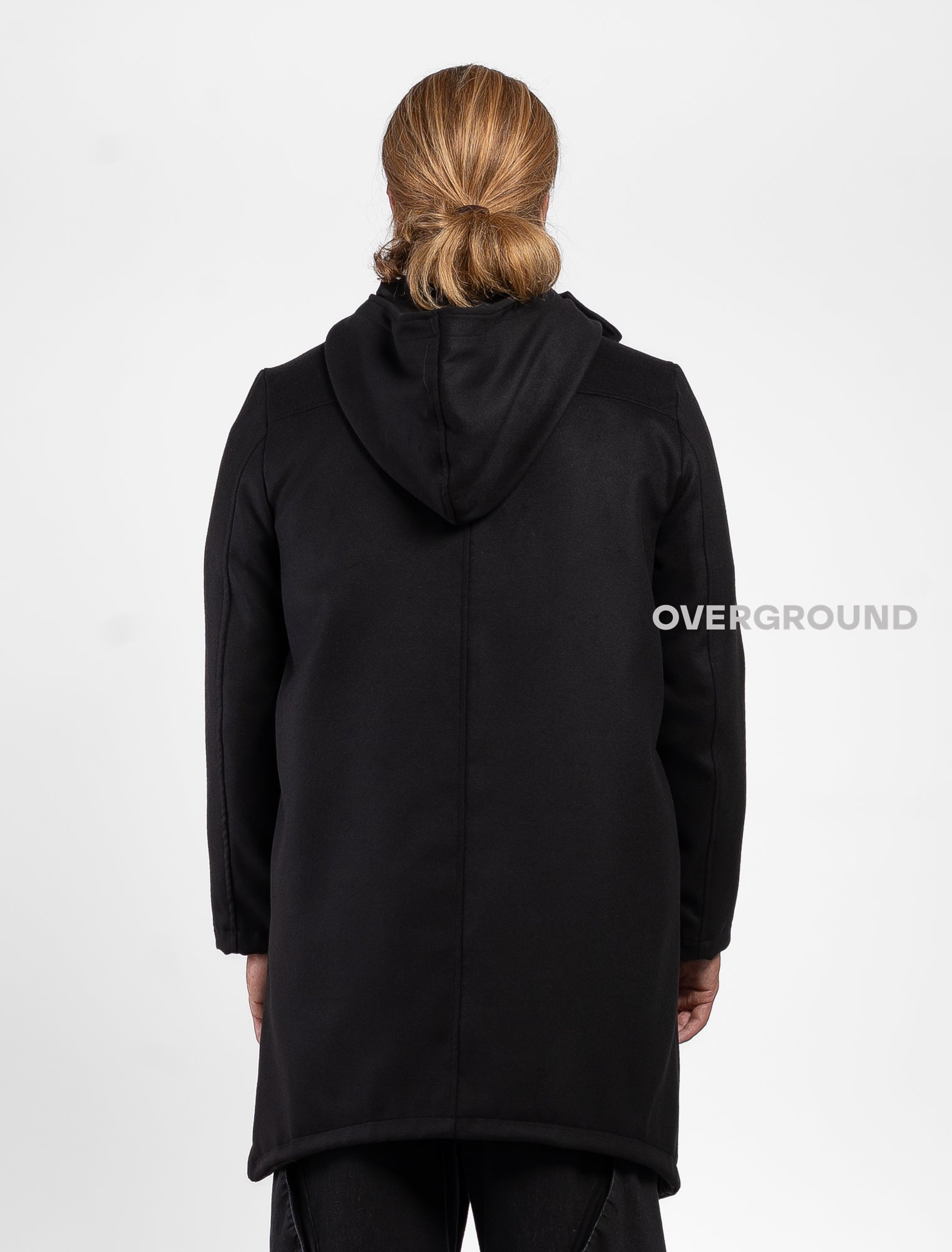 Jacket with cross zip and button closure