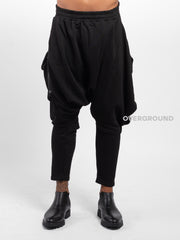 PANTALONE CAVALLO BASSO CON CERNIERE LATERALI Z