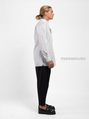 CAMICIA COLLO COREANA CON ABBOTTONATURA CENTRALE Z