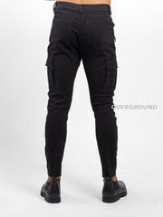 Pantalone skinny con tasca e cerniera