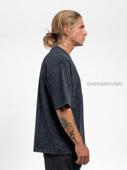 T- SHIRT OVER CON MANICHE LARGHE E TASCHINO