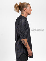 Maglia asimmetrica con bottoni