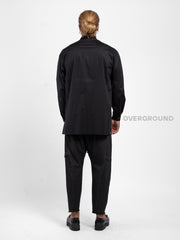 CAMICIA COLLO COREANA CON ABBOTTONATURA CENTRALE Z