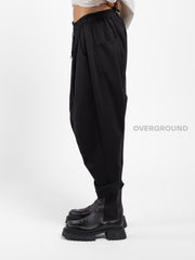 PANTALONE CAVALLO BASSO CON CERNIERA E GANCIO