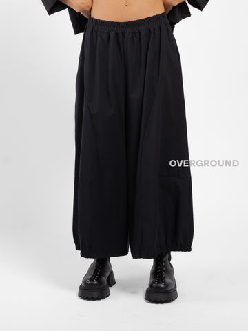 PANTALONE OVER GAMBULE LARGO CON CUCITURE