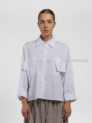 CAMICIA CON TASCONI FRONTALI