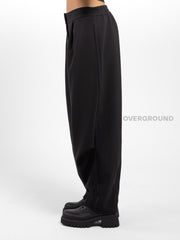 PANTALONE OVER GAMBULE LARGO CON RIPRESA LATERALE