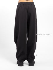 PANTALONE OVER GAMBULE LARGO CON RIPRESA LATERALE