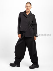 PANTALONE OVER GAMBULE LARGO CON RIPRESA LATERALE