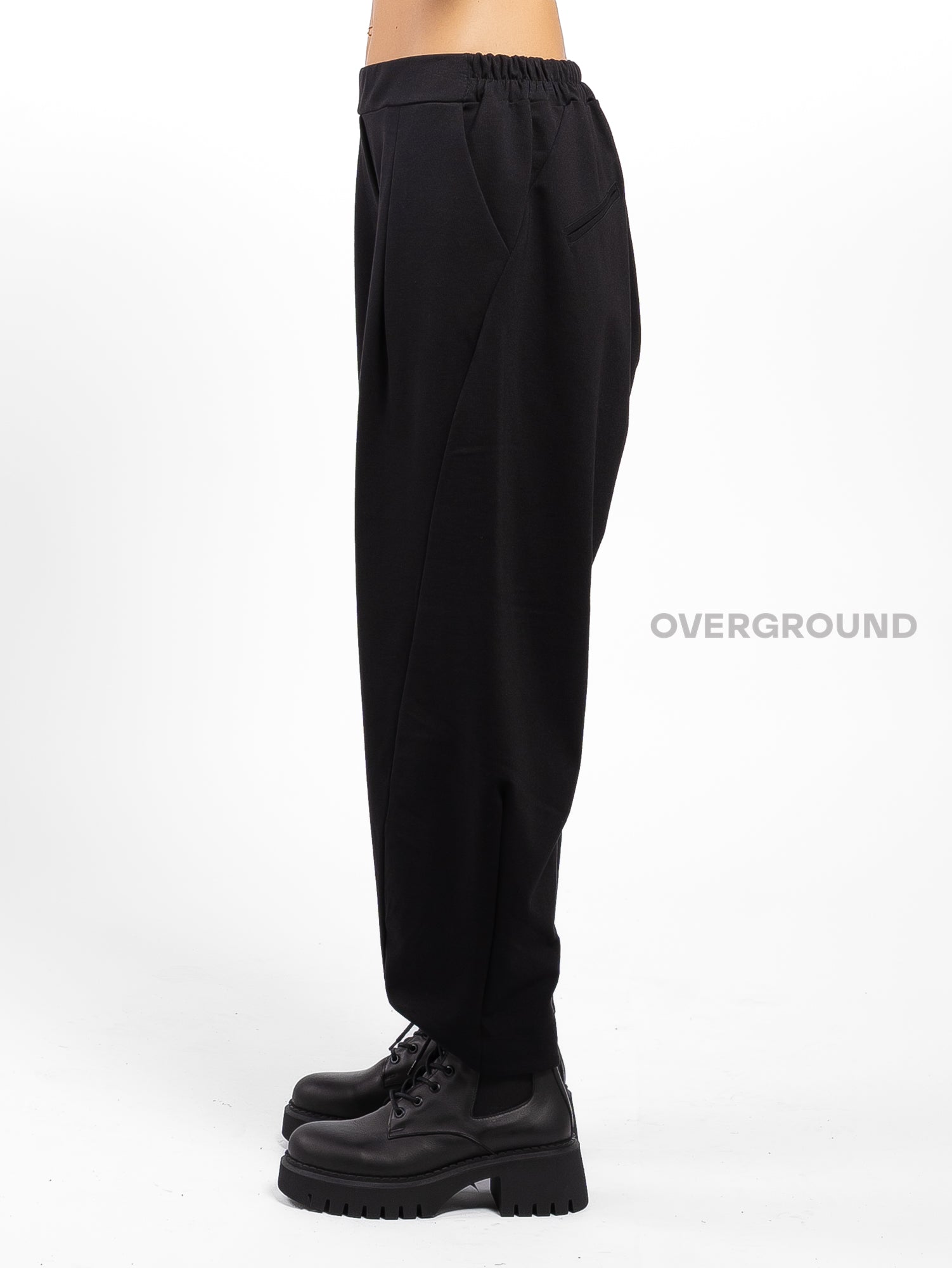 PANTALONE OVER CON CUCITURE DAVANTI PUNTO MILANO