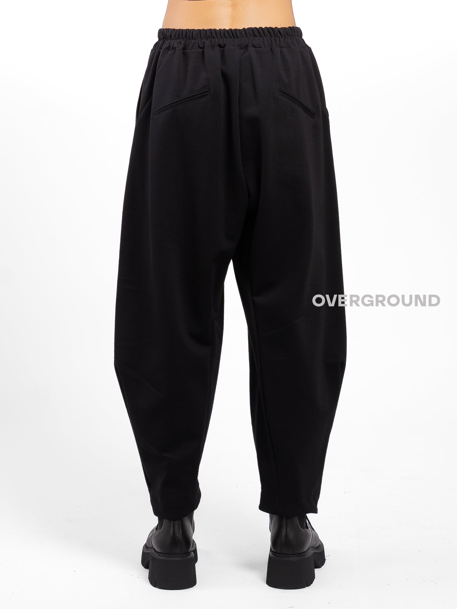 PANTALONE OVER CON CUCITURE DAVANTI PUNTO MILANO