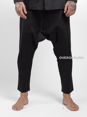PANTALONE CAVALLO BASSO CON CUCITURE DAVANTI