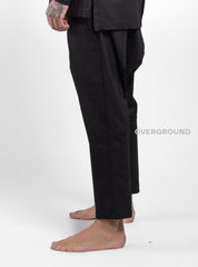 PANTALONE CAVALLO BASSO CON CUCITURE DAVANTI