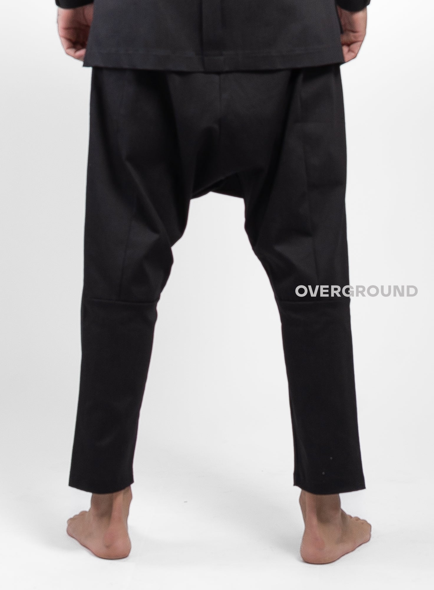 PANTALONE CAVALLO BASSO CON CUCITURE DAVANTI