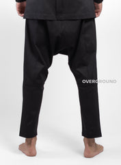 PANTALONE CAVALLO BASSO CON CUCITURE DAVANTI